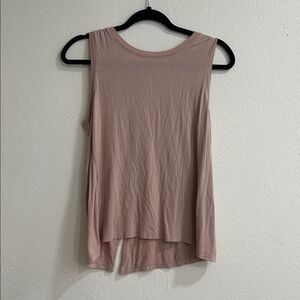 Halogen Mauve Sleeveless Tank Top